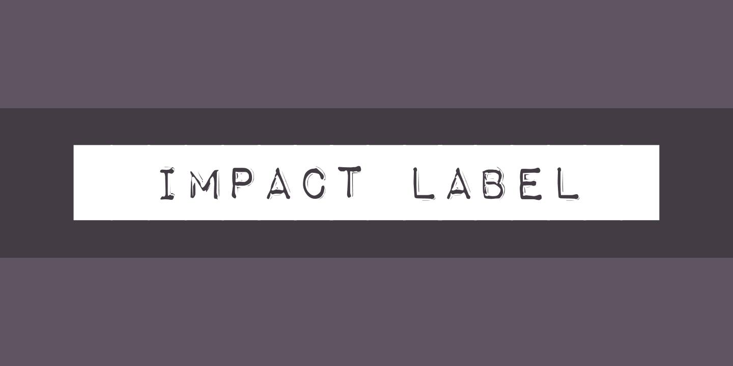 Police Impact Label